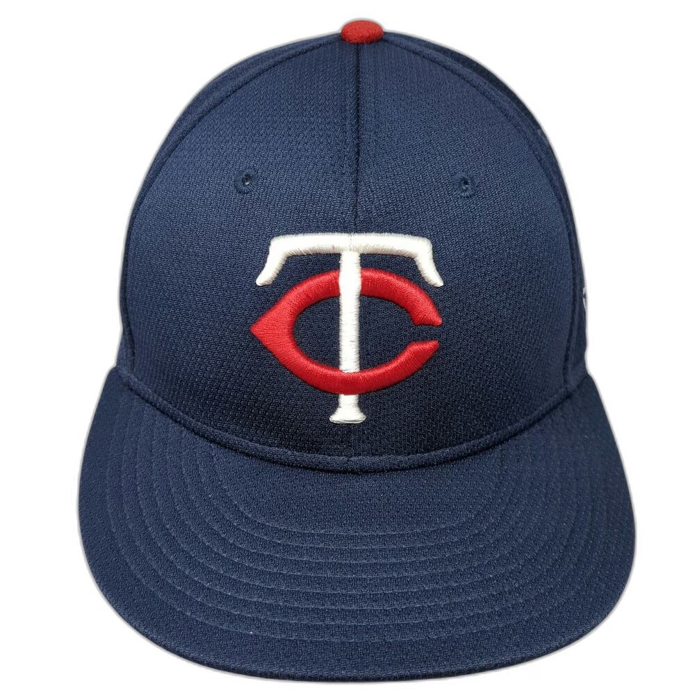 Minnesota Twins MLB OC Sports Baseball Cap Blue One Size TC Logo Strapback Hat